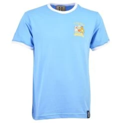 Manchester City 12th Man T-Shirt - Sky/White Ringer