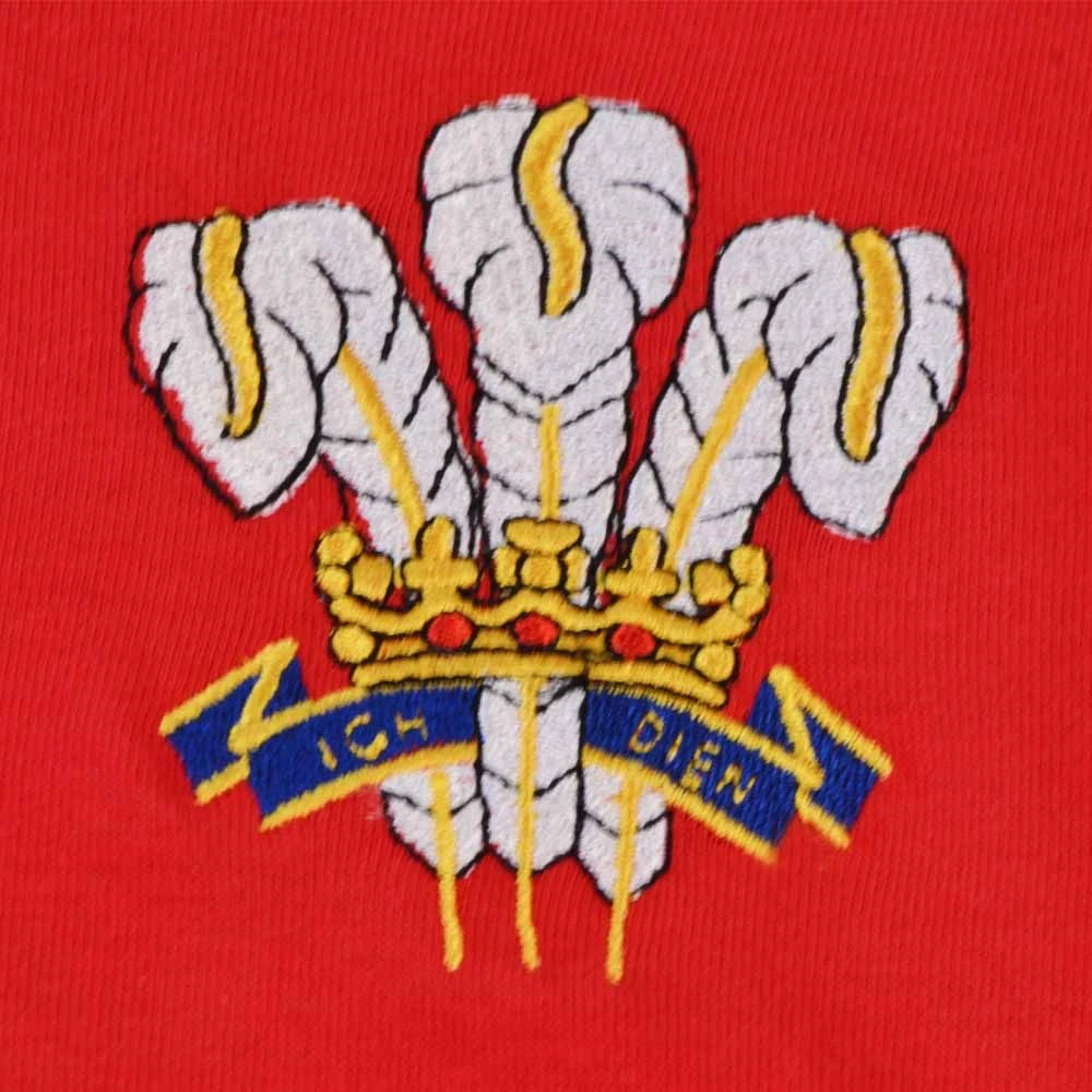 Wales Rugby T-Shirt - Red/White Ringer - Image 2