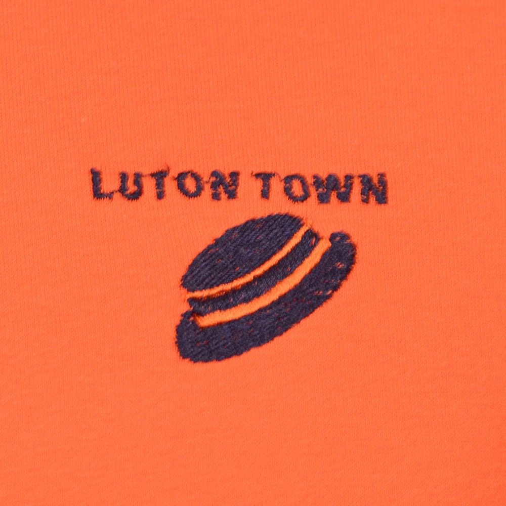 Luton Town T-Shirt Orange/Navy - Image 2
