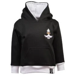 Kids Swansea Hoodie - Black/White