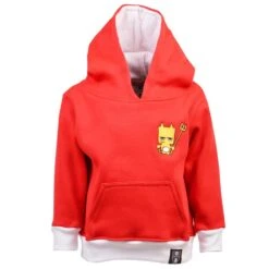 Kids Manchester Reds Hoodie - Red/White