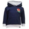 Kids England Hoodie - Navy/White
