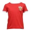 Kids Wales Tee Red/White Ringer