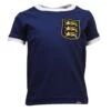 Kids British & Irish Lions 1930's Tee Navy/White Ringer