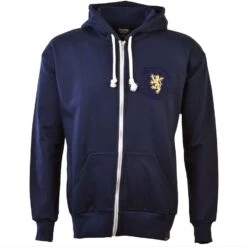 Scotland 150th Anniversary Zipped Hoodie - Navy